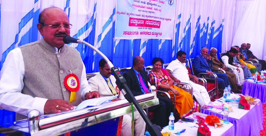 ಪ್ರಕರಣಗಳು ಶೀಘ್ರ ಇತ್ಯರ್ಥಗೊಳ್ಳುವುದು ಸೂಕ್ತ: ಸಚಿವ ಟಿ.ಬಿ.ಜಯಚಂದ್ರ